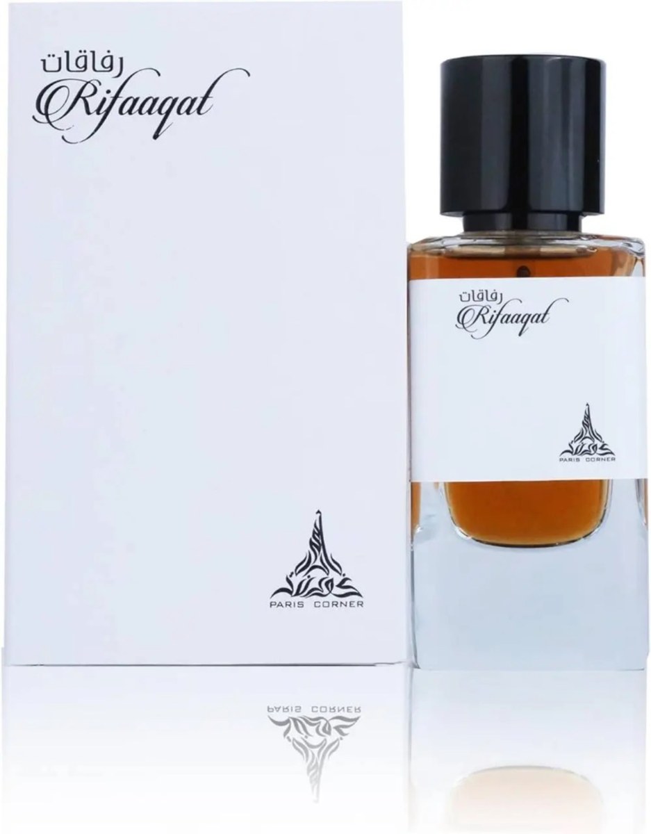 Paris Corner Rifaaqat perfume bottle and packaging